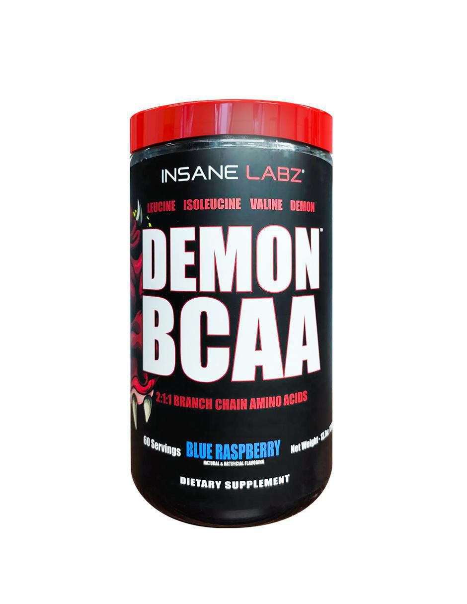Insane Labz – Ins Demon BCAA 60 Porciones Blue Raspberry – Aminoácidos – Re