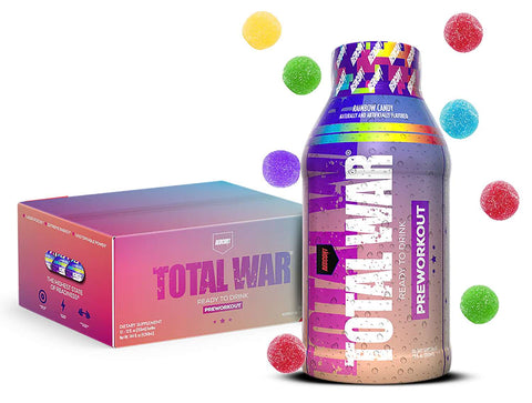 REDCON1 Redcon1 Total War Rtd 12 Oz 12 Pack Rainbow Candy