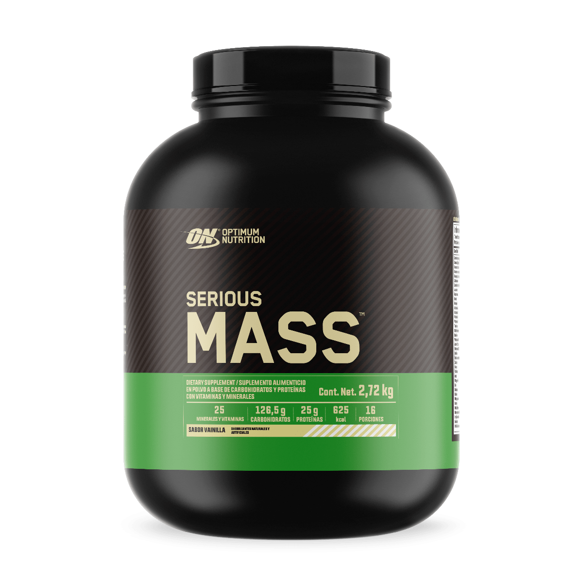 Optimum Nutrition – On Serious Mass 6 lb Banana "Oferta" – Mass Gaine