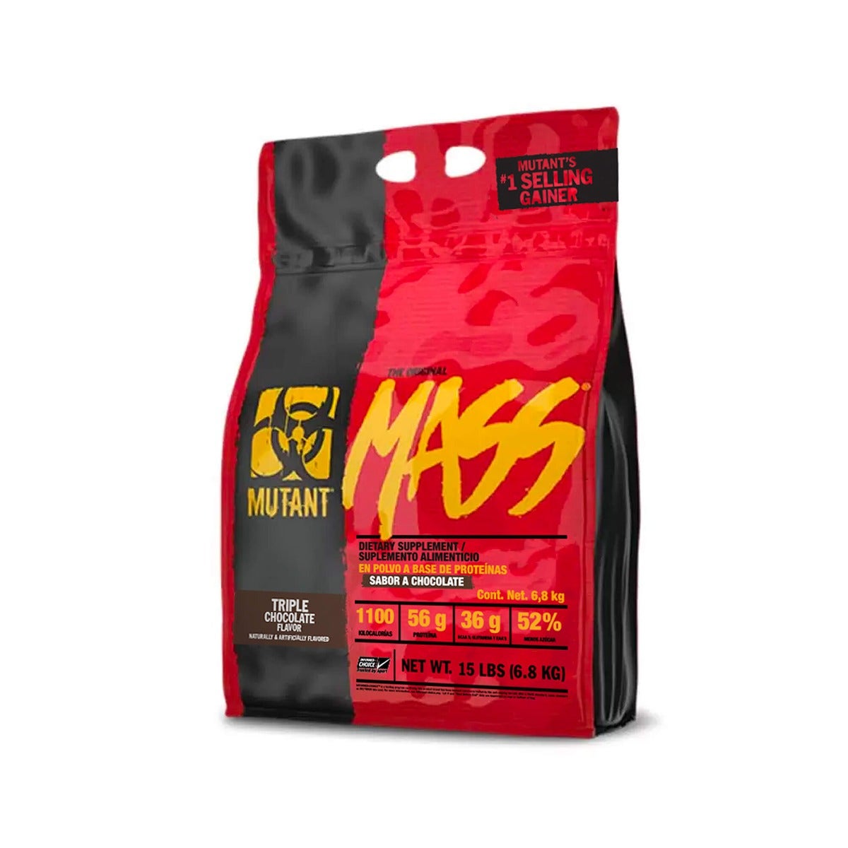 MUT MUTANT MASS 15 LBS TRIPLE CHOCOLATE *OFERTA*