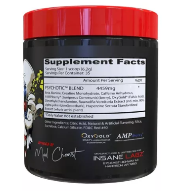 INS INSANE PSYCHOTIC 35 SERV PEACH MANGO