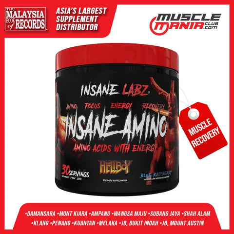 Insane Labz Ins Hellboy Amino (30 Servicios) Fruit Punch