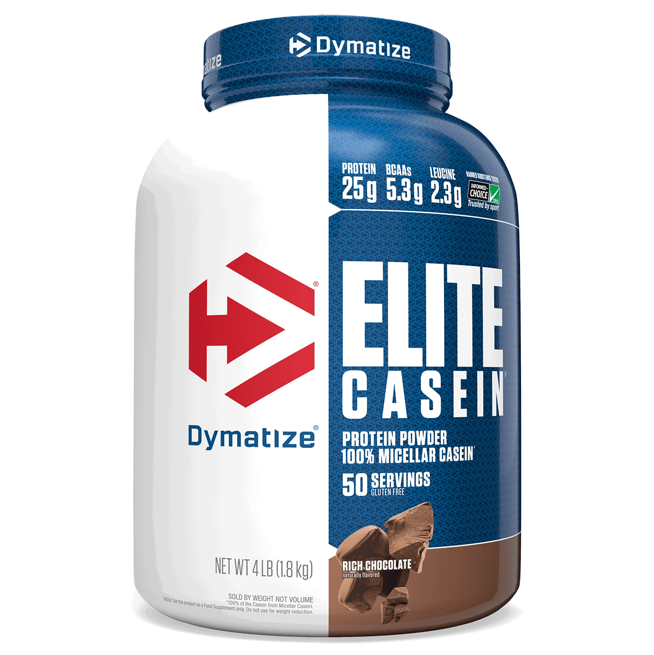 Dymatize Nutrition – Dym Elite Casein 4 lb Rich Chocolate *Oferta*
