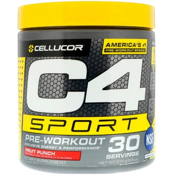 CEL C4 SPORT 30 SERV FRUIT PUNCH