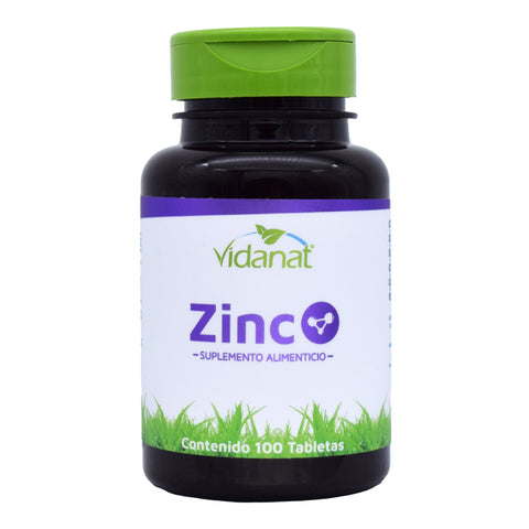 Vidanat Zinc 100 Tabletas