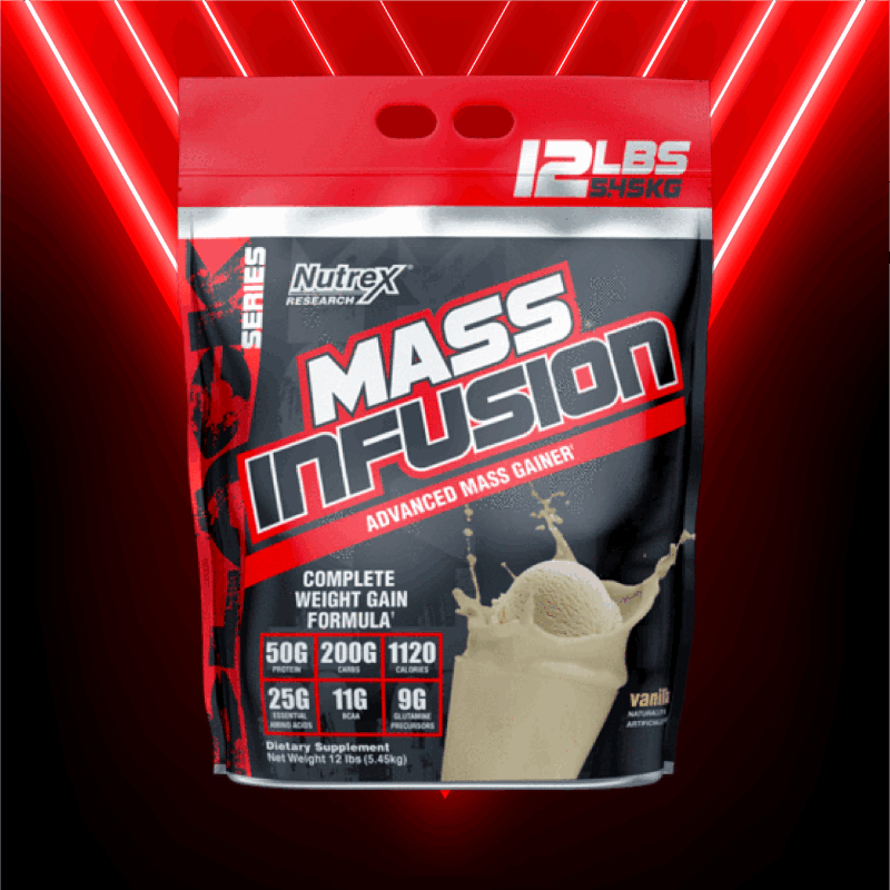 Nutrex – Nt Mass Infusion 12 lb Vainilla *Oferta* – Mass Gainer – Vo