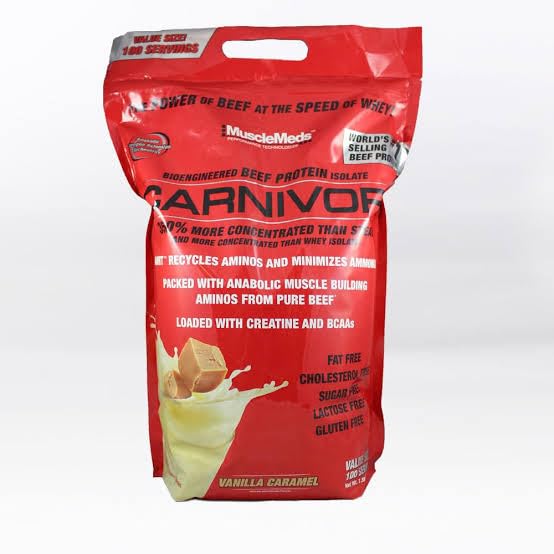 Musclemeds – Carnivor 7 lb (Bolsa) Vainilla Caramel