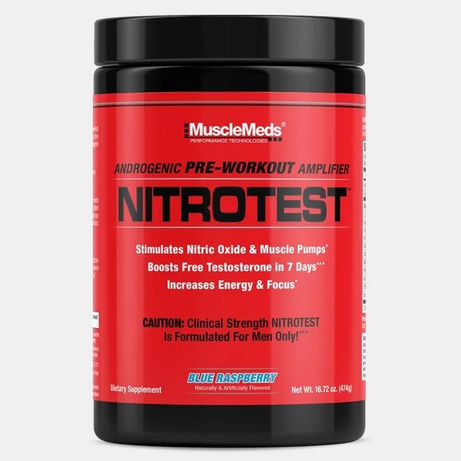 MMD NITROTEST 30 SERV BLUE RASPBERRY