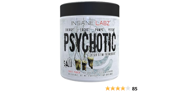 Insane Labz – Ins Saw Series Psychotic 30 Porciones Grape – Suplementos – S