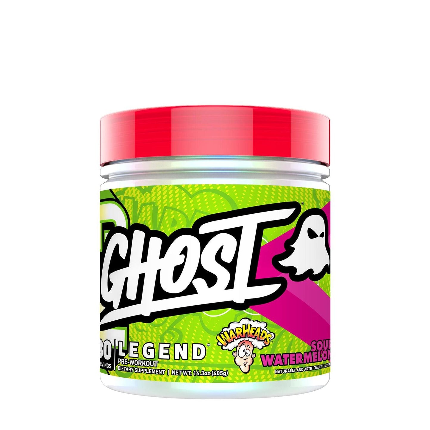 Ghost – Legend Pwo 30 Porciones Warheads Watermelon – Suplementos – S