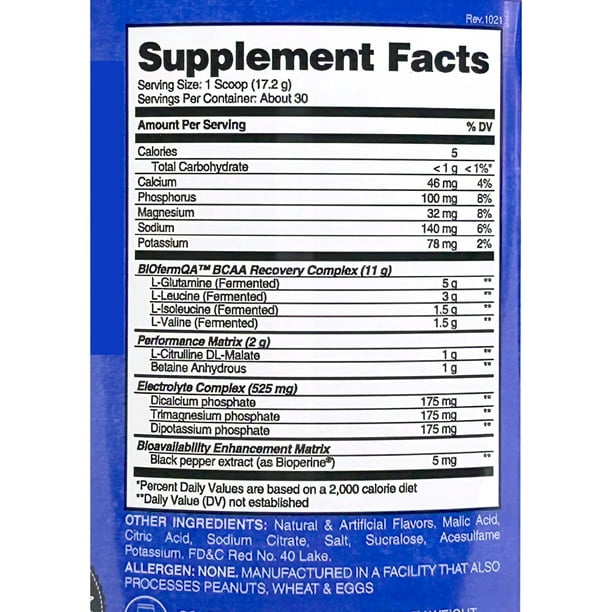 Evogen Nutrition – Aminoject 30 Porciones Rasp Lemonade