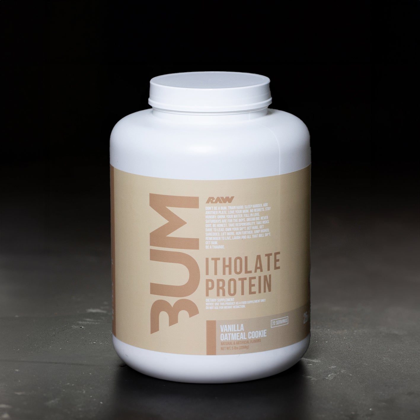 Raw – Cbum Itholate 5 lb Vainilla Oatmeal Cookie – Suplementos