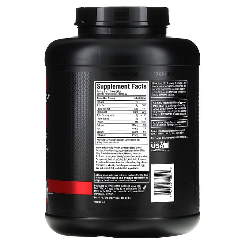 Muscletech – Mt Nitro-Tech Whey Gold 5.03 lb Strawberry Short Cake