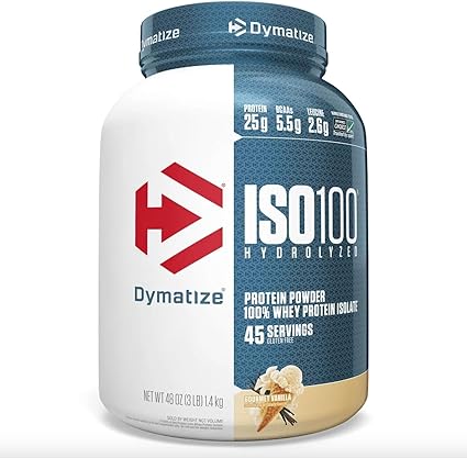 Dymatize Nutrition – Dym ISO 100 3 lb Vainilla Gourmet *Oferta* – Pro