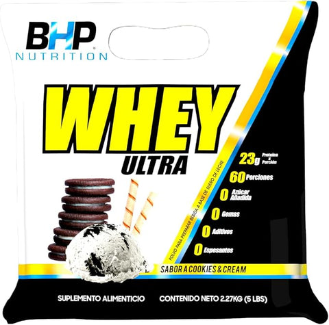 BHP Bhp Whey Ultra Bag 5 Lbs Cookies And Cream