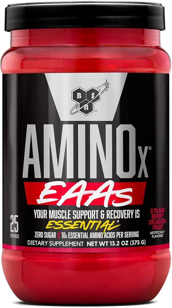 Bsn – Amino X EAA 25 Porciones Straw Dragon *Oferta* – Aminoácidos – Re
