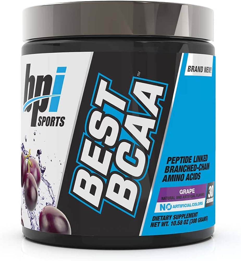 Bpi – Best BCAA 30 Porciones (300 g) Grape – Aminoácidos – Recuperaci