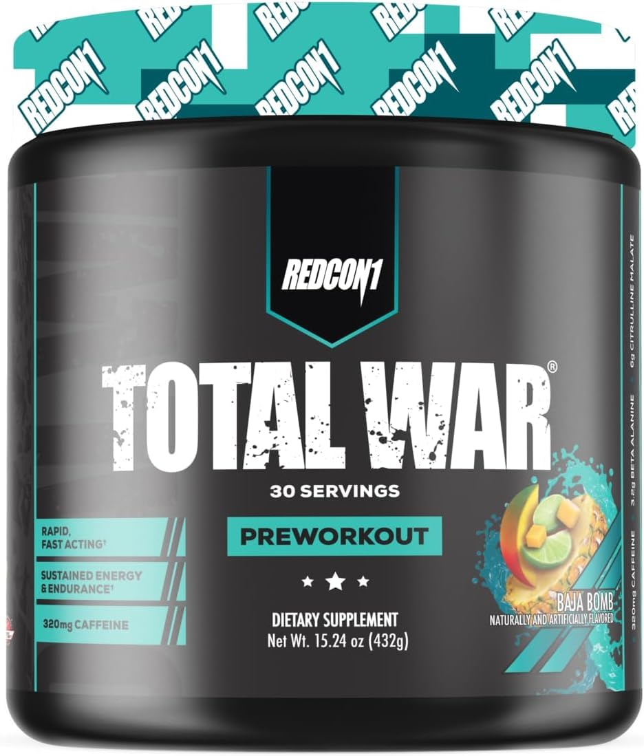Redcon1 – Total War Pre Entreno 30 Porciones Baja Bomb – Pre-Entreno
