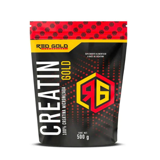 Red Gold – Creatina Monohidratada 500Grs (100 Porciones) – Rendimi
