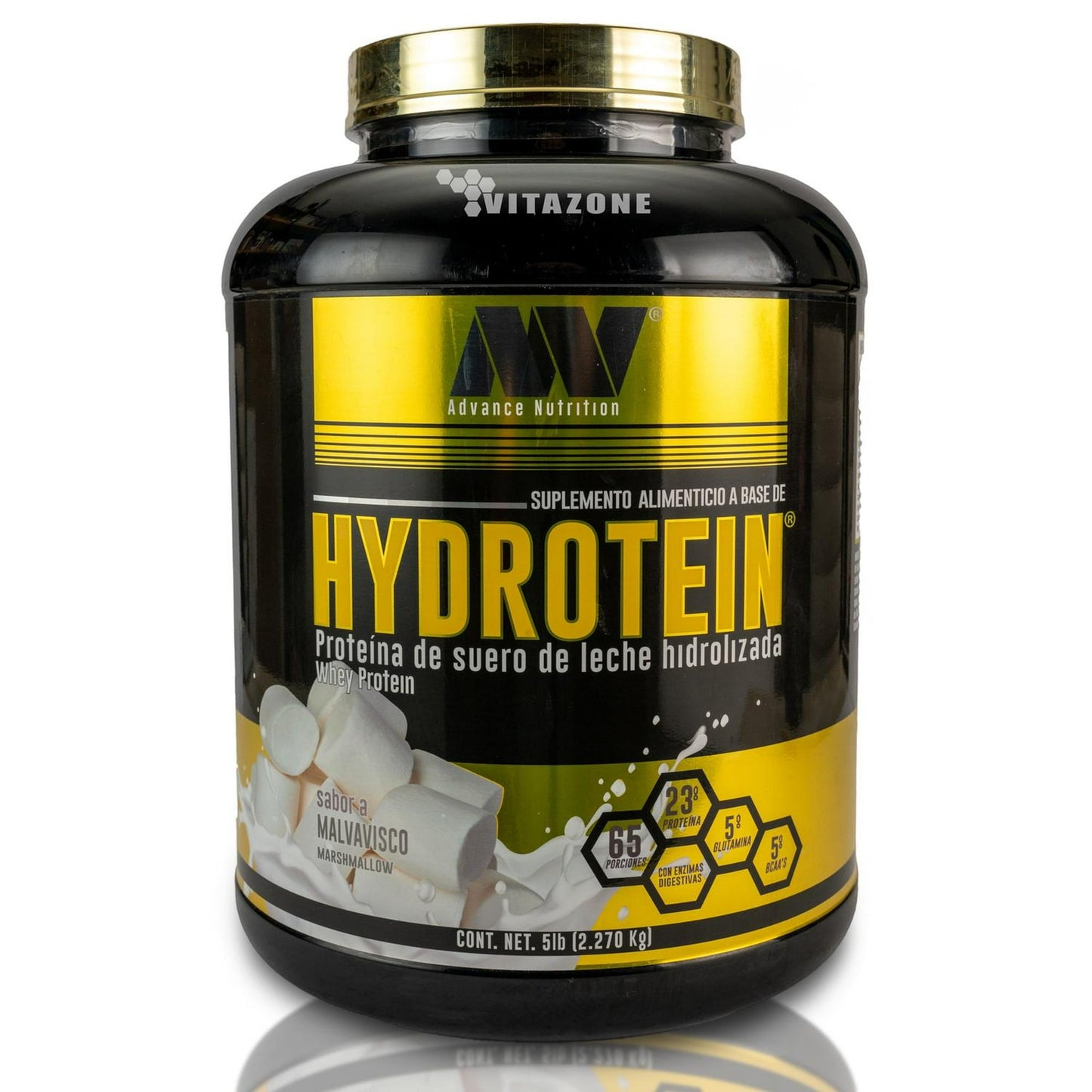 Advance Nutrition – Adv Hydrotein 5 lb Malvavisco – Proteína Hidroliz