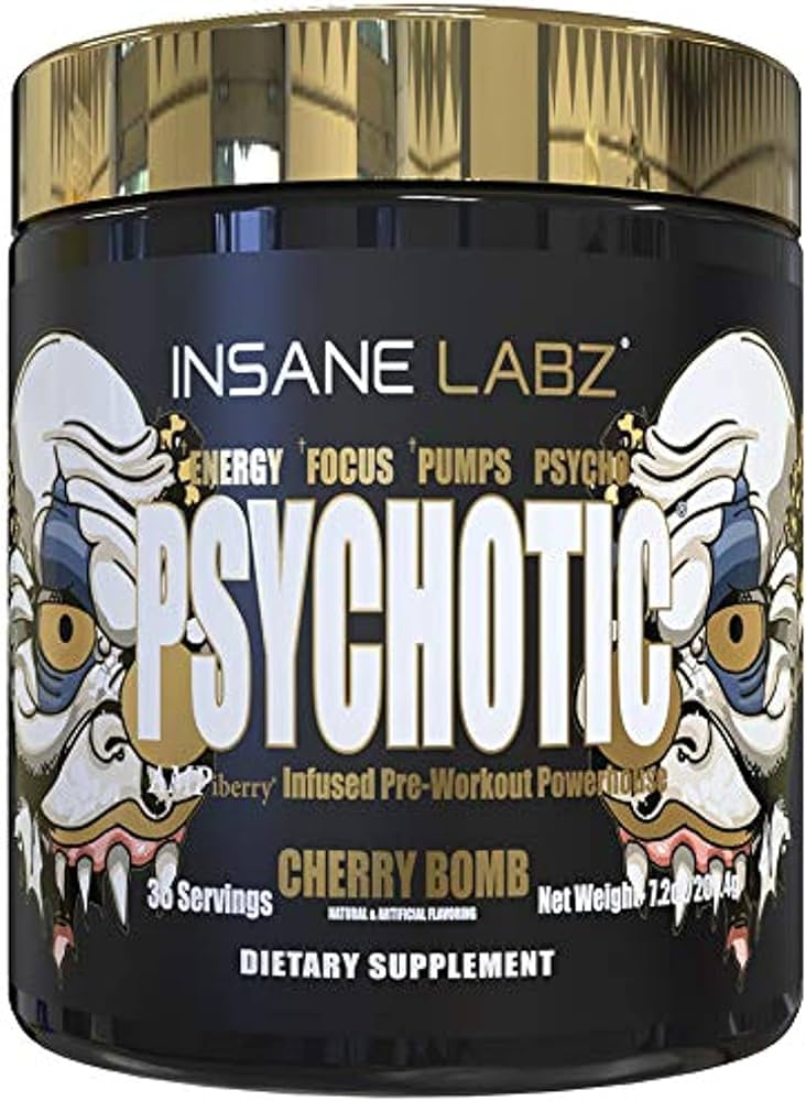 Insane Labz – Ins Psychotic Gold (35 Porciones) Cherry Bomb – Suplementos