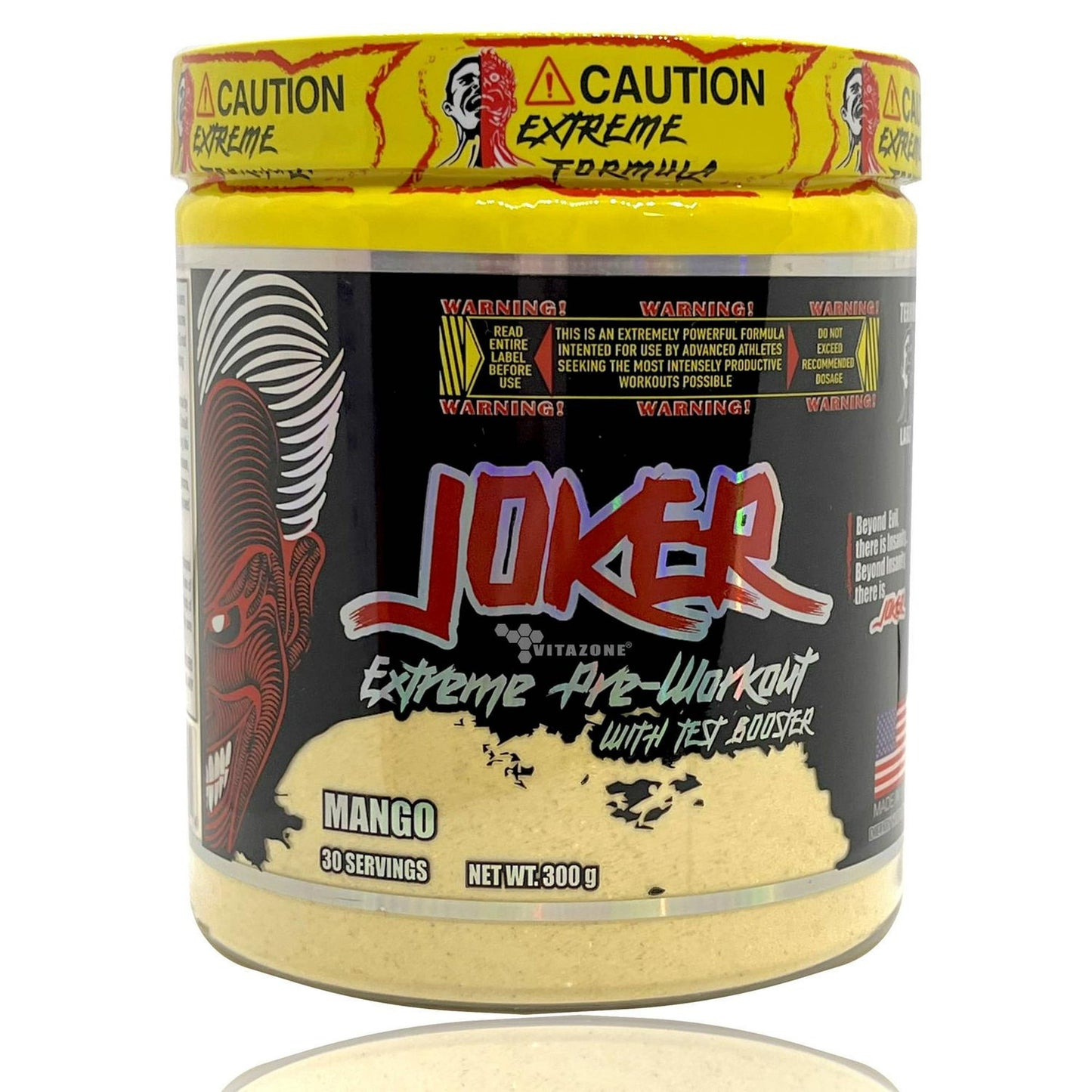 Terror Labs – Terror Labz Joker 30 Porciones Mango – Suplementos – Sabor Ma