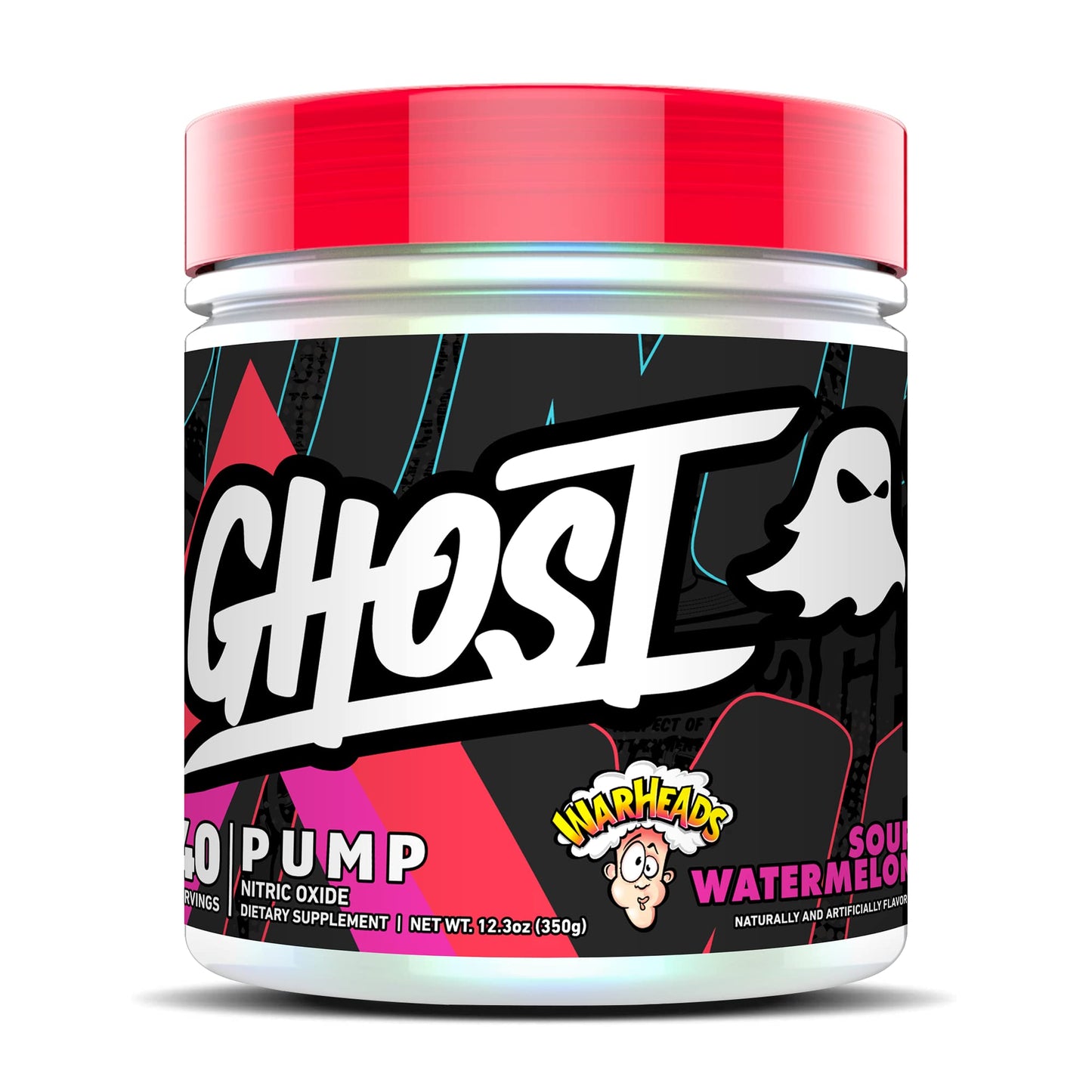 Ghost – Pump Nitric Oxide 40 Porciones Warheads Watermelon – Pre-Entr