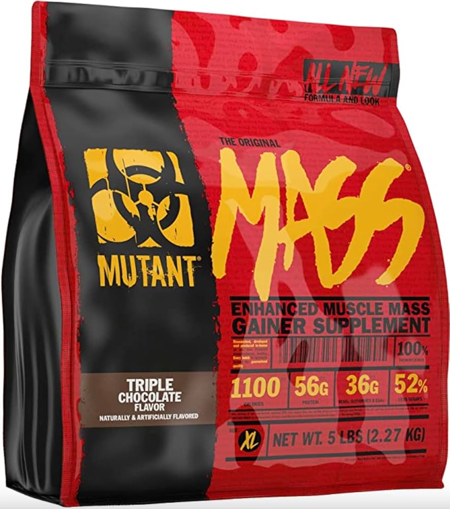 Mutant – Mut Mutant Mass 5 lb Triple Chocolate *Oferta* – Mass Gainer