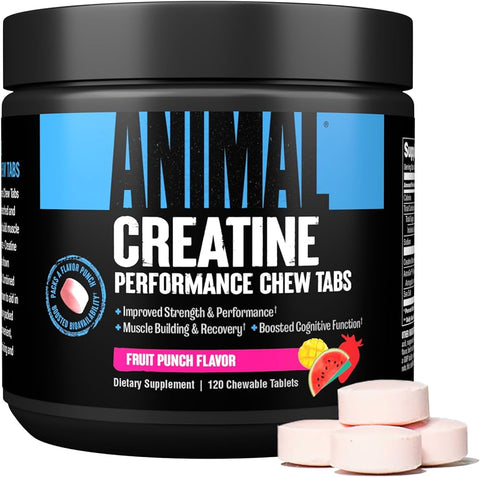 PANDA Panda Creatine Chews 120 Tabletas Sour Strawberry "nuevo"
