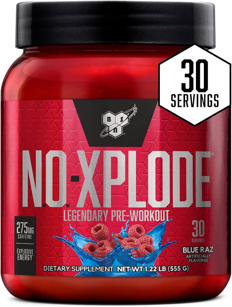 Bsn – No-Xplode 3.0 (30 Porciones) Blue Raspberry