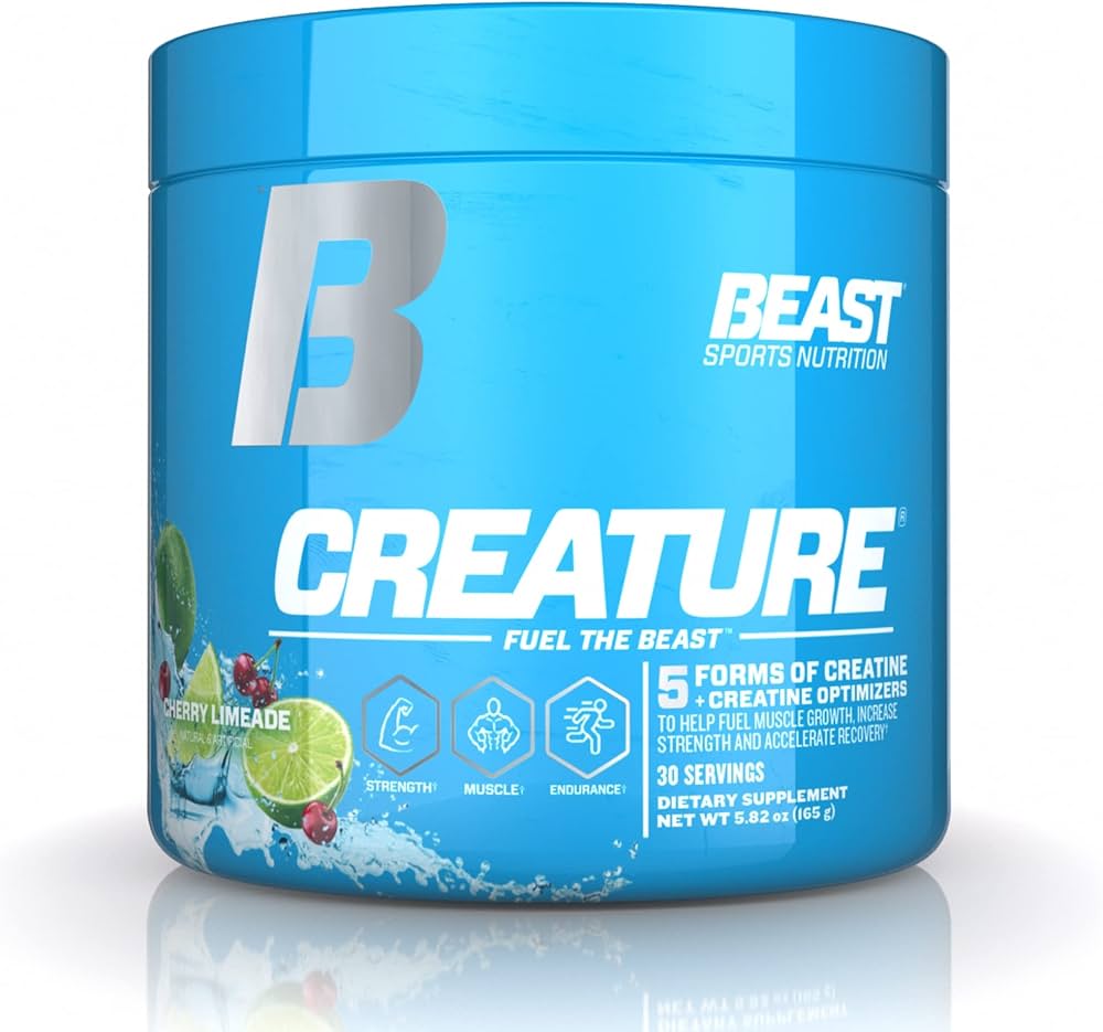 Beast Creature – 60 Porciones (Creatina) Cherry Limeade *Cad
