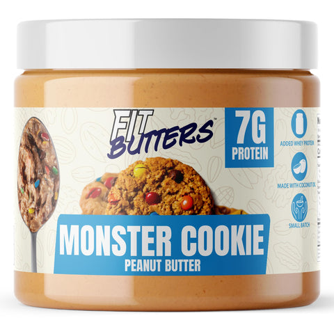 Fit Butters Monster Cookie Peanut Butter 454 g Nuevo
