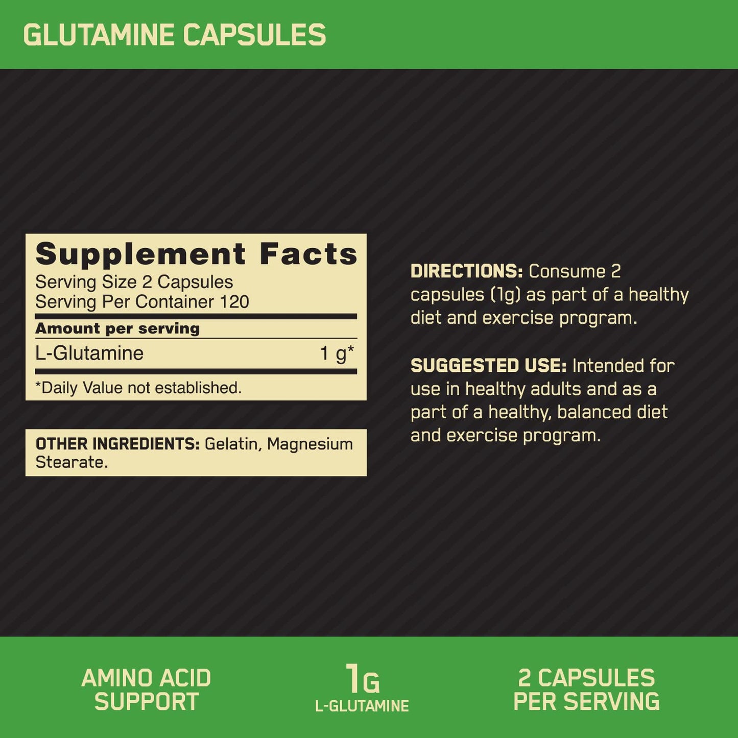 Optimum Nutrition Glutamine Powder 1000 Gr