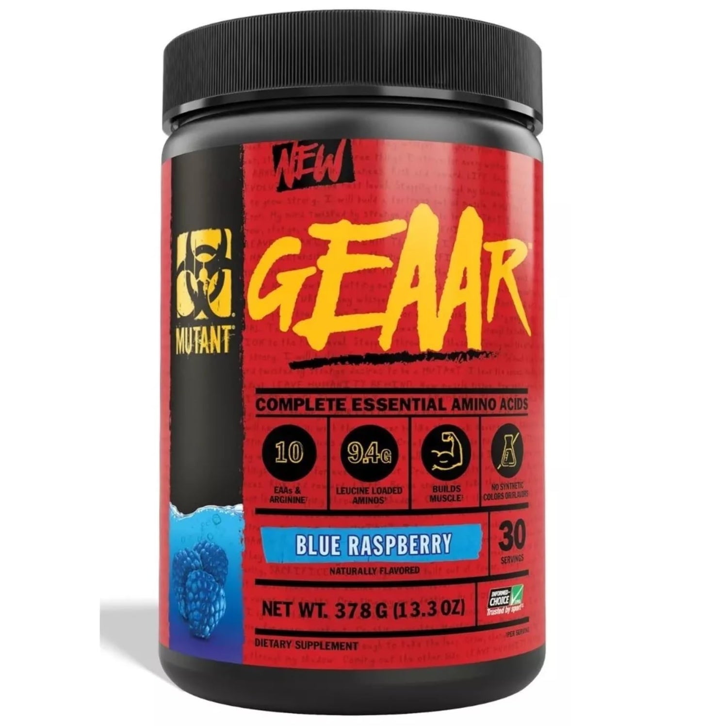 MUT MUTANT GEAAR 30 SERV BLUE RASPBERRY *OFERTA*