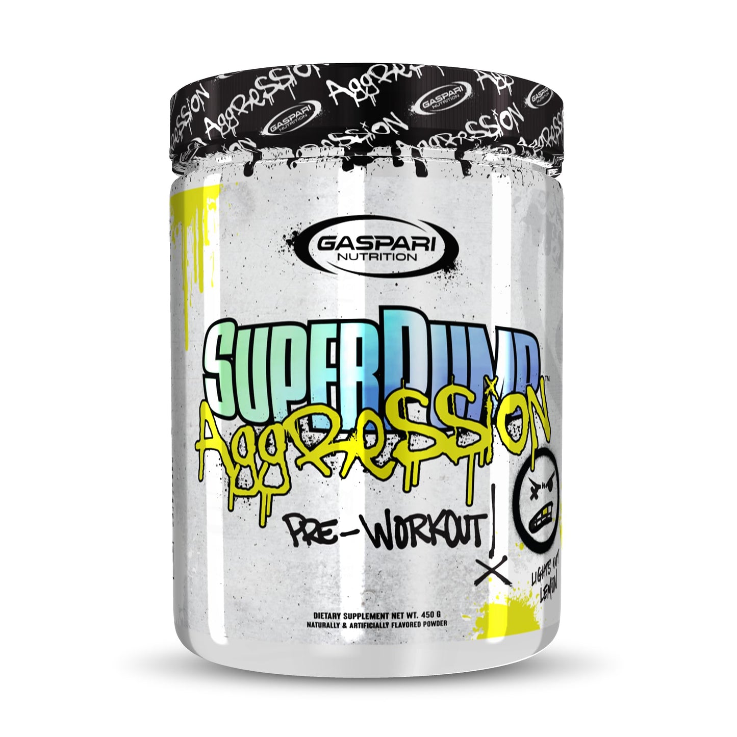 Gaspari Nutrition – Super Pump Agression 25 Porciones Lights Out Lemon