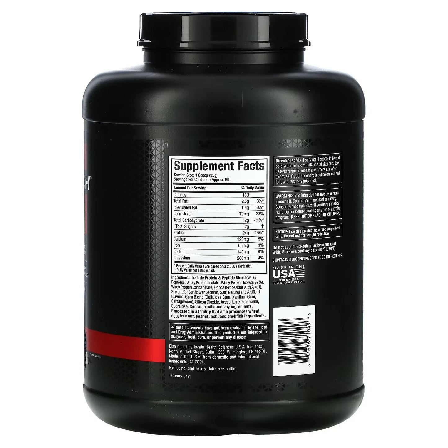 Muscletech – Nitro-Tech Whey Gold 5.03 lb Vainilla French