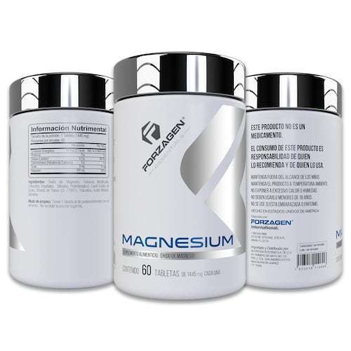 Forzagen – Forza Magnesium 60 Cápsulas – Ropa – Sabor Forzagen Magnesium 6