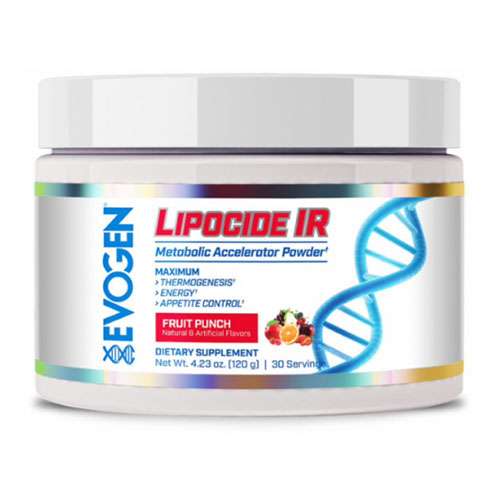 Evogen Nutrition – Evo Lipocide Ir (30 Porciones) Fruit Punch – Suplementos