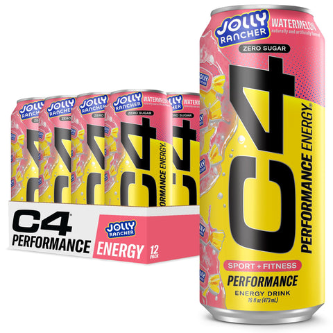 CELLUCOR Cellucor Cel C4 Energy Crb 16oz 12pk Watermelon Jolly Rancher