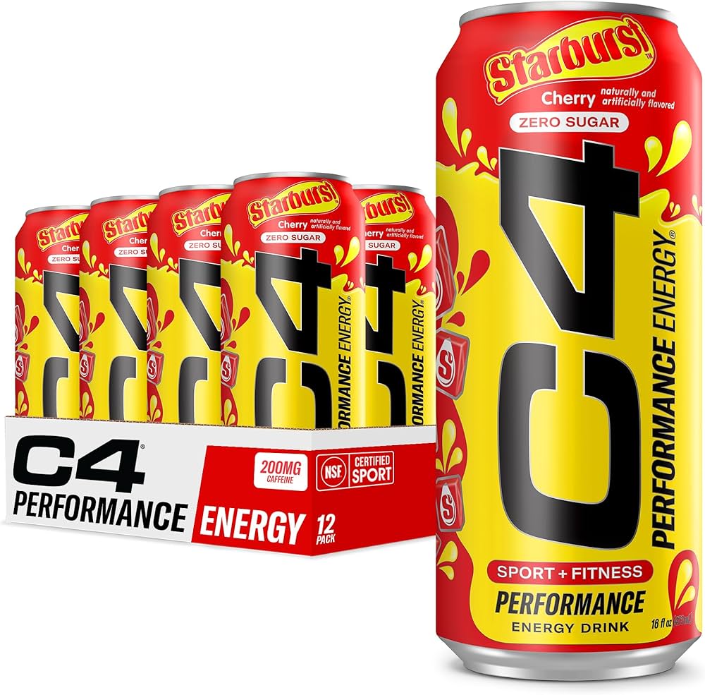 Cellucor – C4 Energy Crb 16Oz 12Pk Cherry Starburst