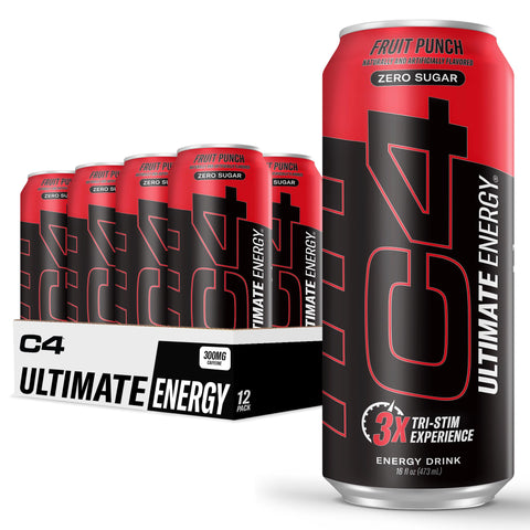 CELLUCOR Cellucor Cel C4 Ultimate Crb 16oz 12pk Fruit Punch
