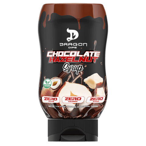 DRAGON PHARMA Dragon Pharma Dragon Dips 335 g Chocolate Hazelnut Syrup "nuevo"