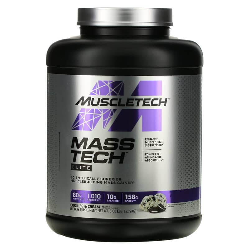 Muscletech – Mass Tech Elite 6 lb Cookies