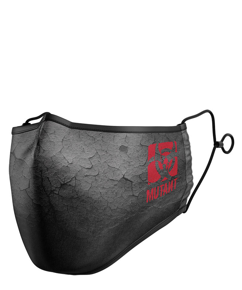 Mutant – Air Face Mask Cracked Pavement 2 Layer Super