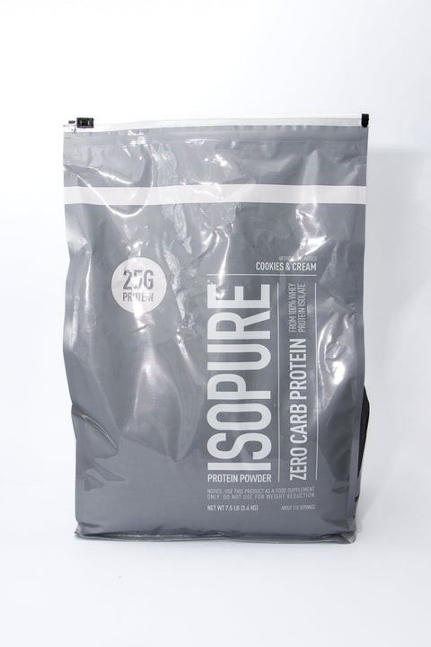 NATURES BEST Natures Best Nb Isopure Zero Carb Bag 7.5 Lbs Cookies & Cream