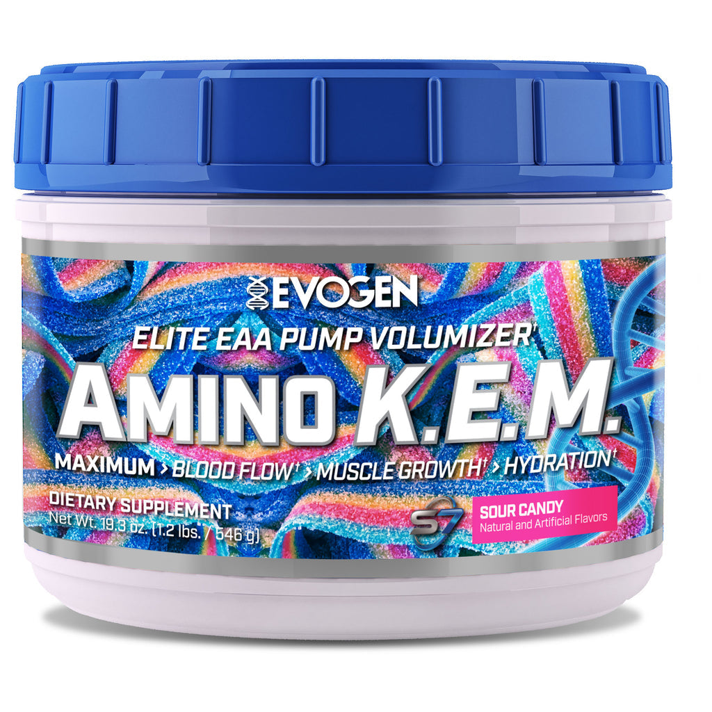 Evogen Nutrition – Amino K.E.M. EAA 30 Porciones Grape Cotton Candy
