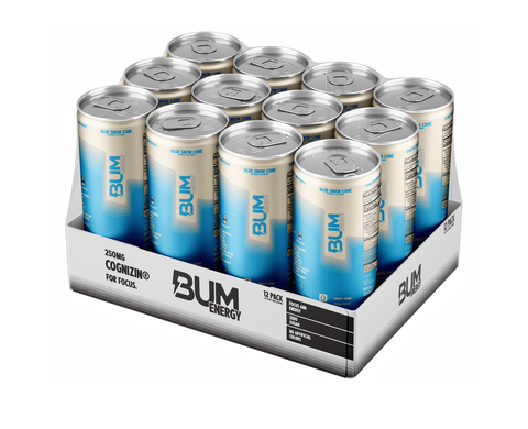 RAW Raw Bum Energy Drink 12 Oz/12 Pack Cream Soda