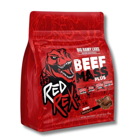 Red Rex Beff Mass Plus 10.7 Lbs Chocolate Cad 07/27
