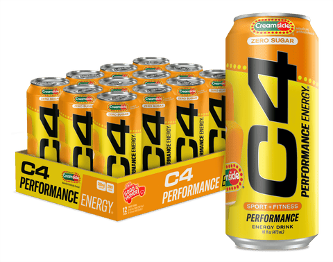 CELLUCOR Cellucor Cel C4 Energy Crb 16oz 12pk Orange Cramsicle