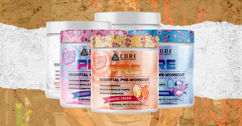 Core Essential Pre-workout 30 Servicios Fruit Punch
